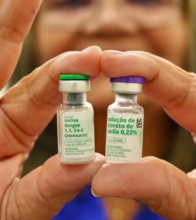Prefeitura de Senador Canedo anunciou  a chegada  de mais doses da vacina contra a Dengue,nesta terça-feira