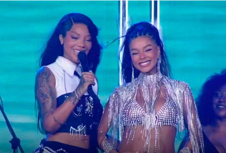 Ludmila e Brunna revelam o nome da sua primeira filha, durante festa do BBB  25
