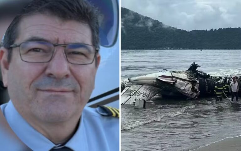 Piloto que morreu após avião explodir em Ubatuba era de Goiânia
