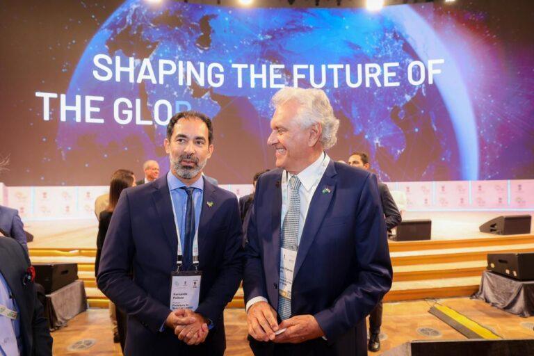 Pellozo representa Senador Canedo em conferência global sobre segurança alimentar na Índia
