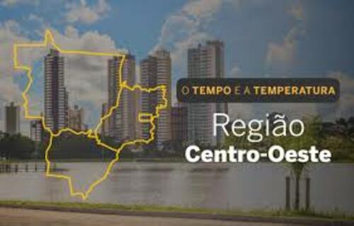PREVISÃO DO TEMPO: Centro-Oeste será chuvoso e terá altas temperaturas, nesta quarta-feira (19)