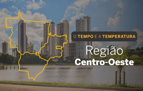 PREVISÃO DO TEMPO: DF e parte de Goiás fora da rota de chuvas intensas neste domingo
