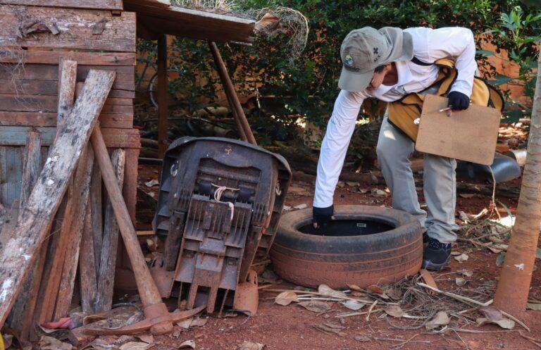 Mutirão da Dengue mobiliza moradores  e reduz focos do mosquito, em Senador canedo