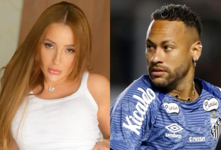 Influenciadora que participou  de festa privada com Neymar diz estar grávida