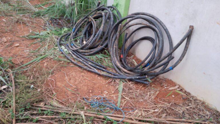 Furto de cabos compromete serviços essenciais e poderá ter pena de até 8 anos de prisão