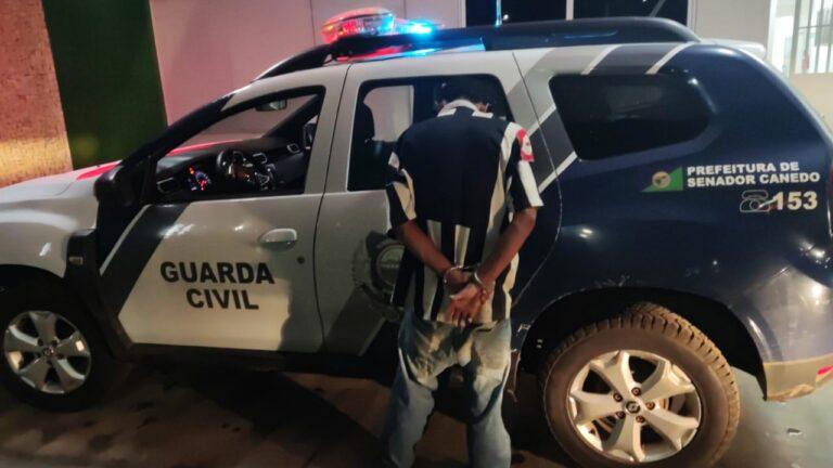 GCM  de Senador Canedo detém suspeito em flagrante por furto