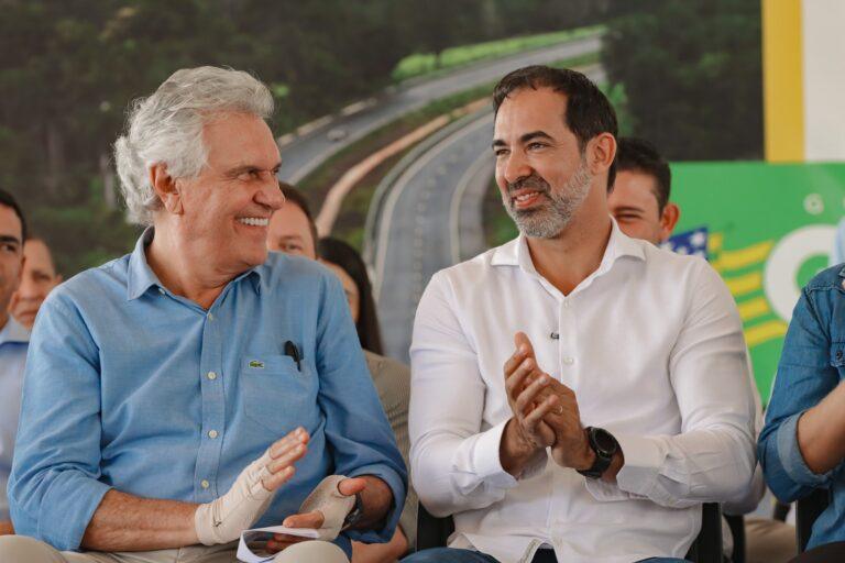 Duplicação da GO-010  é inaugurada com presença do governador Caiado e do prefeito Pellozo