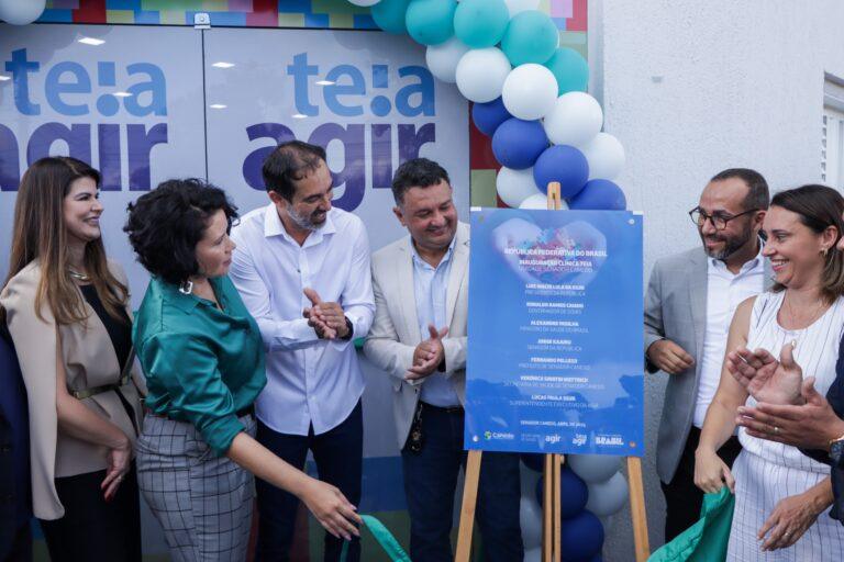 Senador Canedo  inaugura  maior  clínica  do estado para crianças  autistas