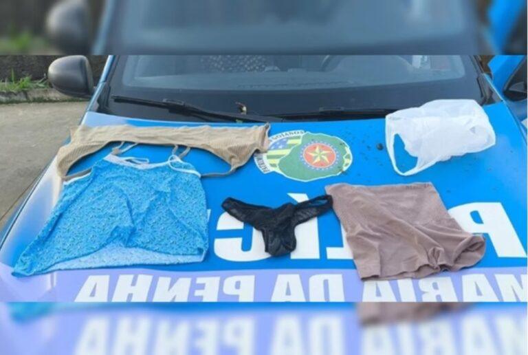 Vestindo calcinha e sutiã, homem invade casa e tenta estuprar vizinha
