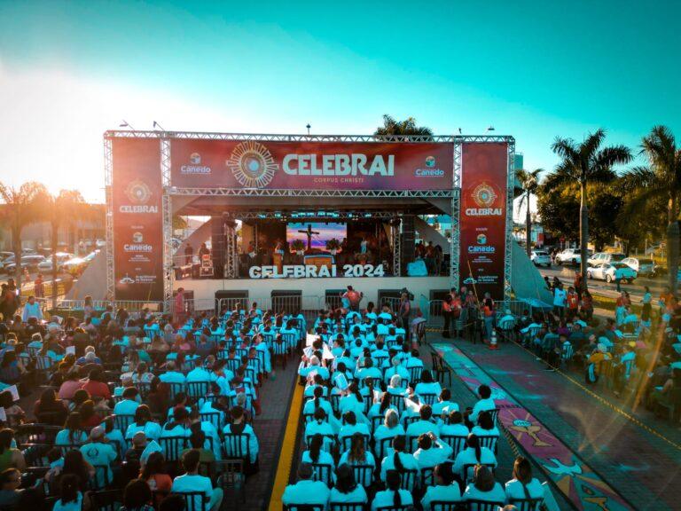 Senador Canedo promove o Celebrai  2025 no feriado de Corpus  Christi