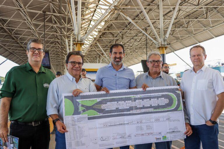 Senador Canedo inicia modernização do terminal Osvaldo Augustinho Cardoso