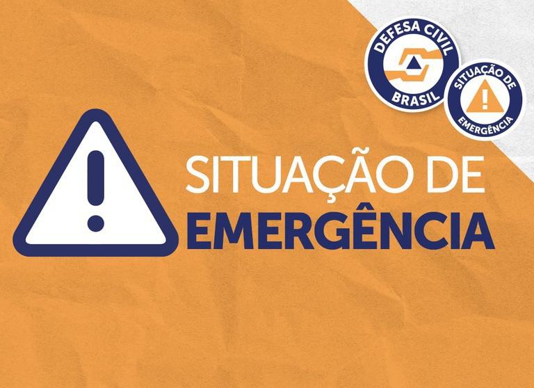MIDR reconhece situação de emergência em 19 cidades afetadas por desastres