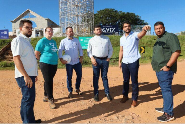 Caminho da Luz,em Trindade, será pavimentada para receber Vox Patris, maior sino do mundo