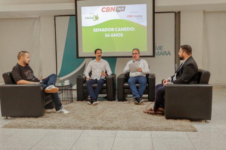 Pellozo participa do programa CBN  Talk e  destaca avanços de Senador Canedo
