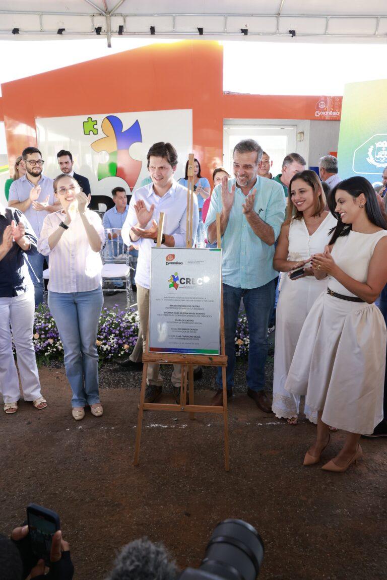 “Goianésia dá exemplos de inclusão e acolhimento “afirma Daniel Vilela  na inauguração do Centro especializado para crianças e jovens