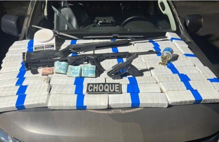 Homem é preso em Senador Canedo  com R$300 mil em drogas