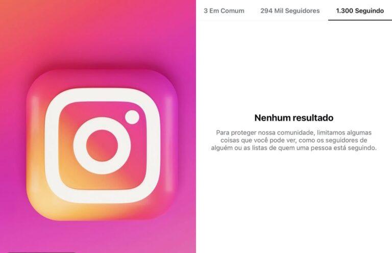 Atualização do Instagram gera revolta nas esposas: ‘como vou saber quem meu macho está seguindo?’
