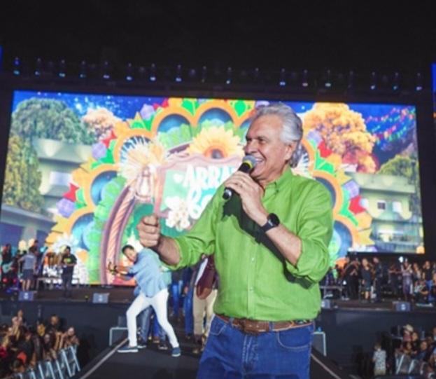 Democratização da cultura, diz Caiado sobre gratuidade do Arraiá do Bem