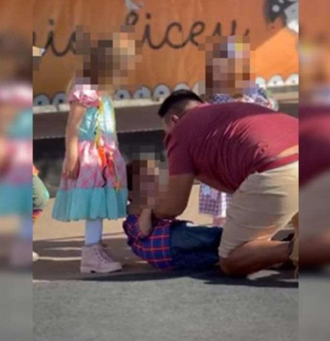 Filho de homem que agrediu criança em festa junina é expulso de escola
