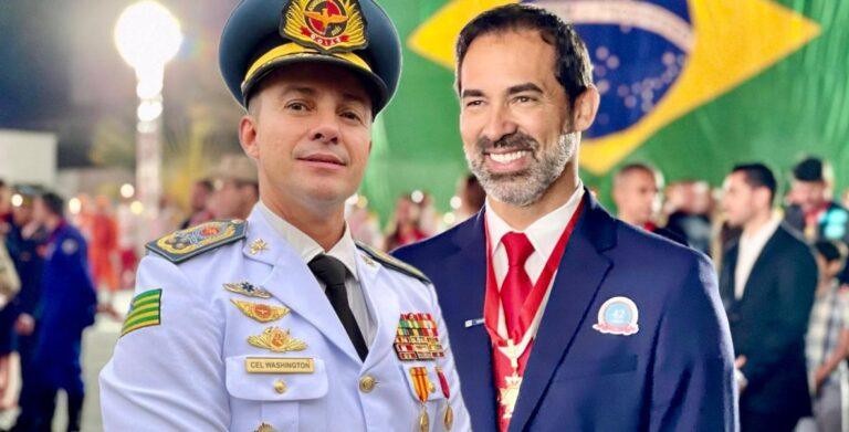 Comando-Geral Elogia Liderança do Prefeito de Senador Canedo: Fernando Pellozo é Classificado como “Diferenciado”