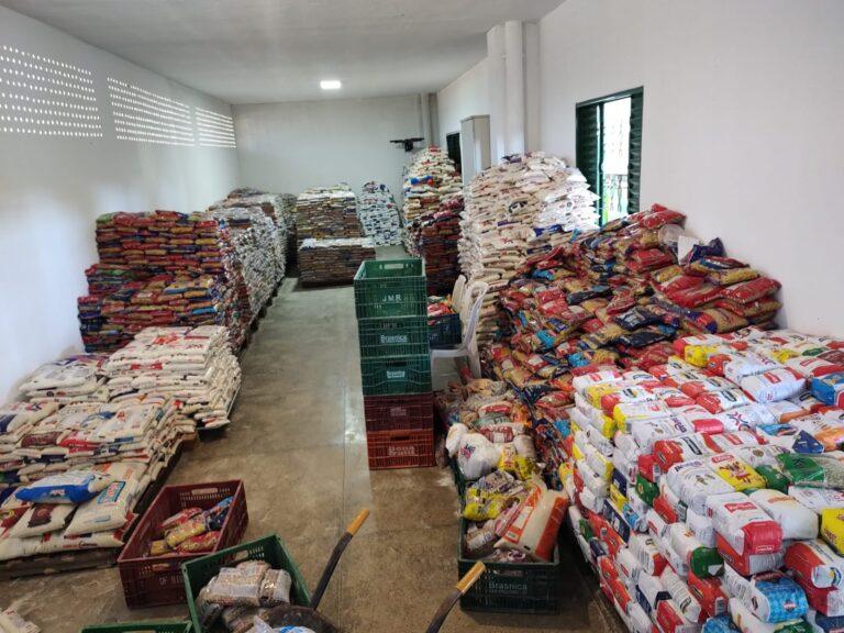 22° Grande Arraial de Goiânia arrecada cerca de 100 toneladas de alimentos