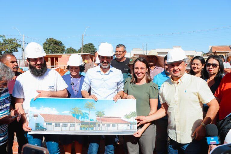 Senador Canedo  inicia construção do novo CAPS  álcool e Drogas AD lll