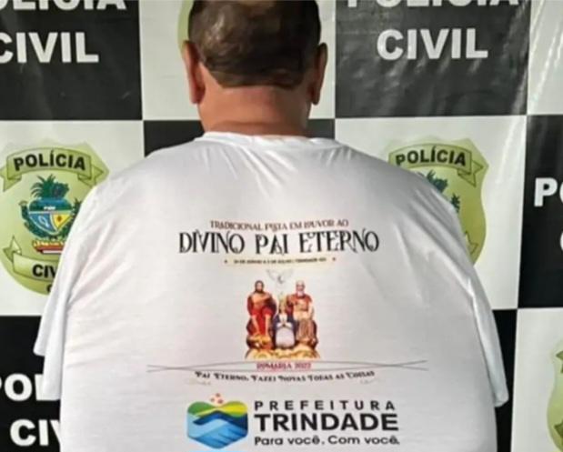Homem é preso por se passar por servidor para extorquir comerciantes em Trindade