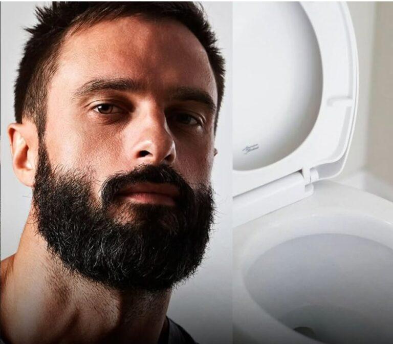 A barba é mais suja que um vaso  sanitário, diz pesquisa