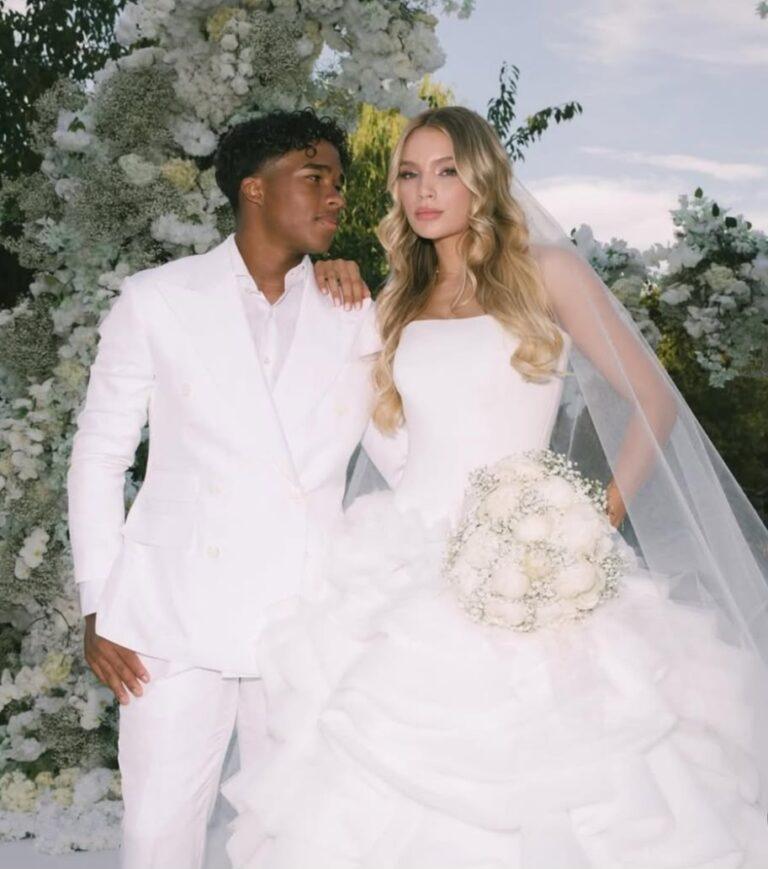 Endrick e Gabriely Miranda se casam na Espanha