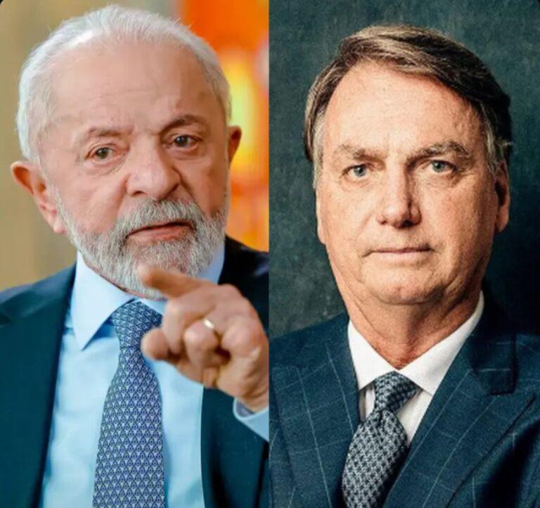 Lula e Bolsonaro empatam no 1º turno mas petista venceria no 2º diz pesquisa