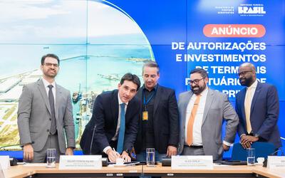 Setor portuário: MPor anuncia R$ 4,72 bi em investimentos