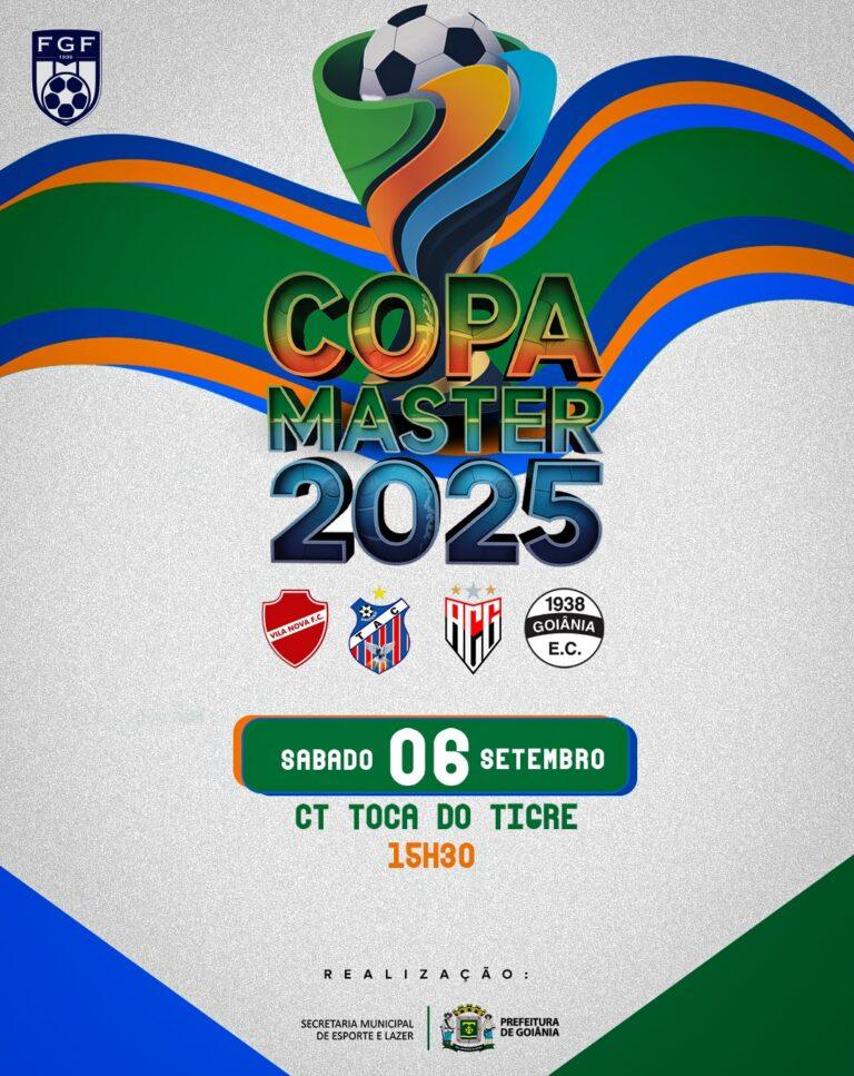 Prefeitura de Goiânia  promove  Copa Goiânia  Master  2025
