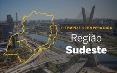 PREVISÃO DO TEMPO: Instabilidades avançam e levam chuva ao interior de São Paulo na terça-feira (19)