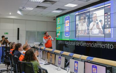 Alerta demonstração dispara no Norte e marca início do sistema de proteção na região