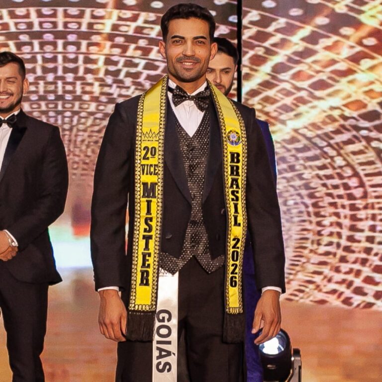 A força de Goiás no concurso nacional de Beleza:Hendrik  Vieira  conquista o 2° vice Mister Brasil
