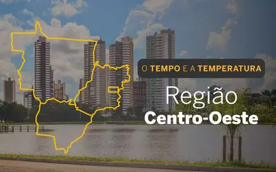 PREVISÃO DO TEMPO: sábado (4)  será de instabilidade no Mato Grosso e Mato Grosso do Sul