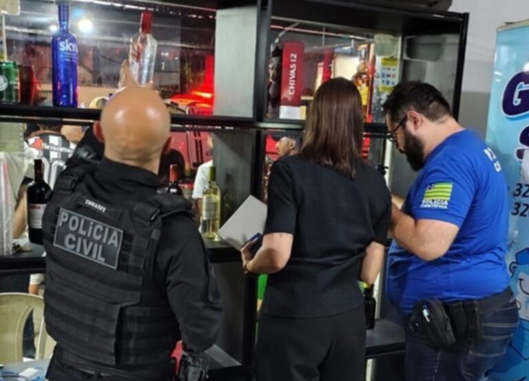 Mais de 7,5 mil bebidas são apreendidas durante operação integrada em Goiás