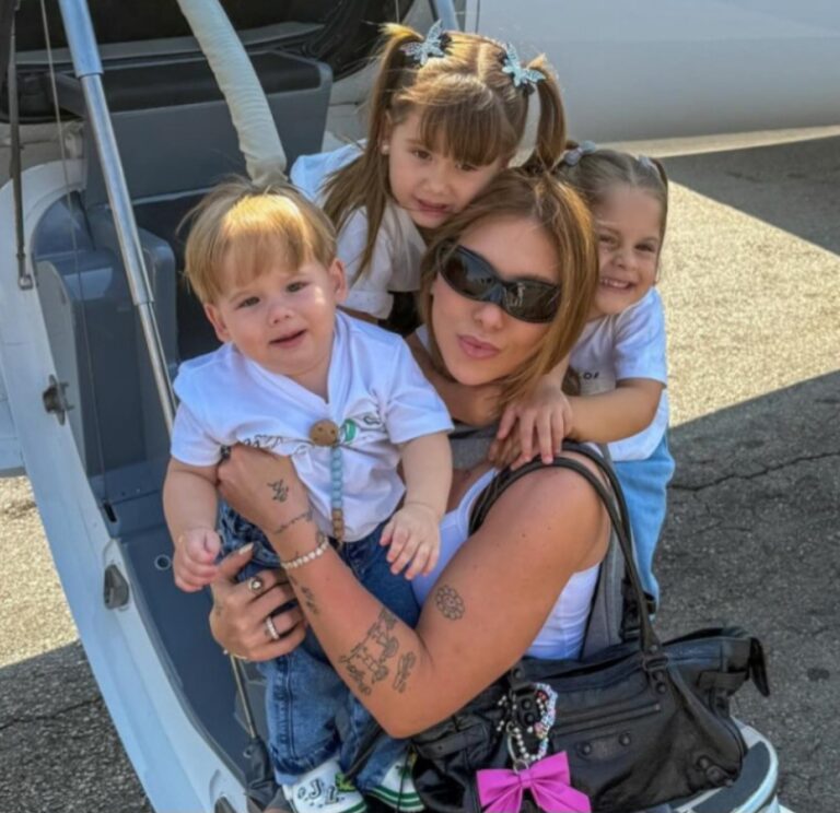 Virgínia Fonseca organiza viagem com os filhos a Madri para rever Vini Jr