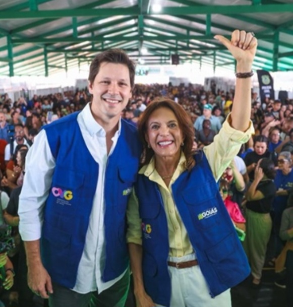 Gracinha e Daniel Vilela abrem evento do Goiás Social em Cidade Ocidental