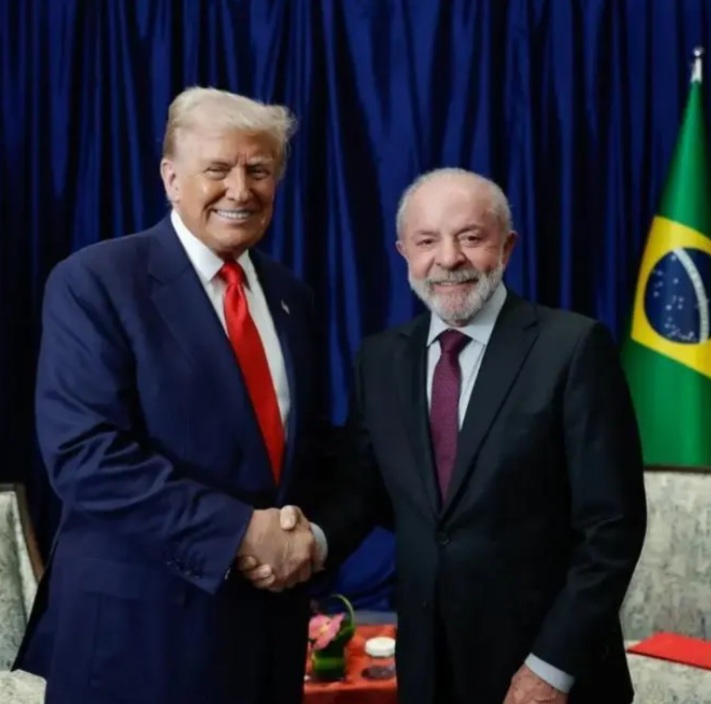 Lula e Trump  discutem tarifas ,cooperação  econômica e combate  ao crime organizado em ligação