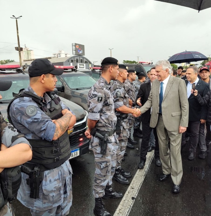 Caiado  lança  operação Natal seguro : “Aqui o goiano se sente  respeitado “
