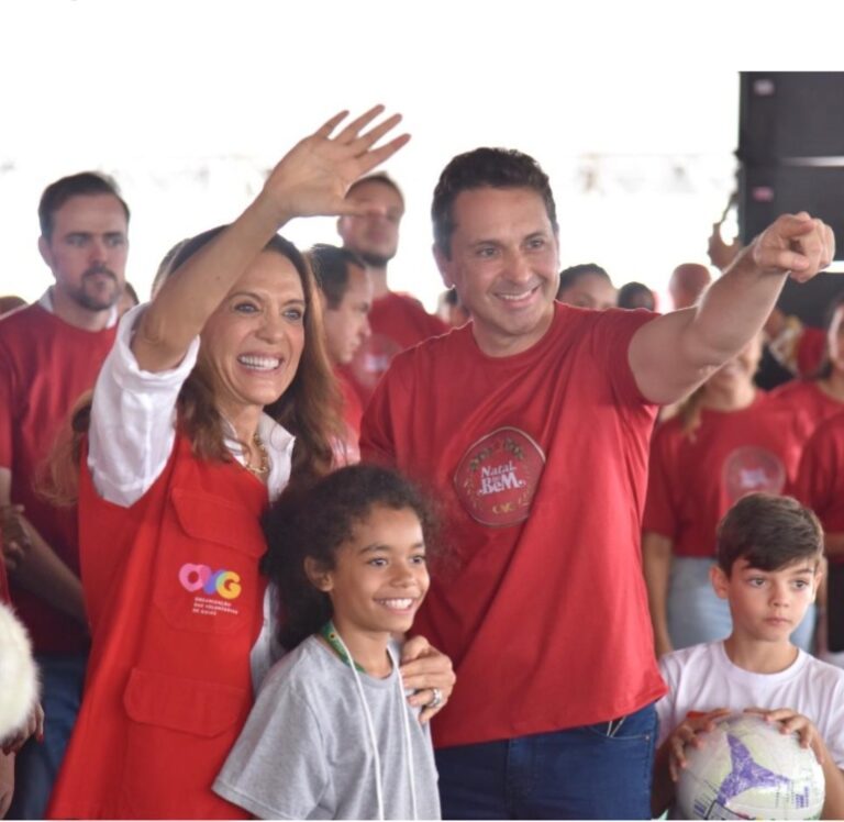 Natal do Bem distribui brinquedos e reúne mais de 12 mil pessoas em Aparecida