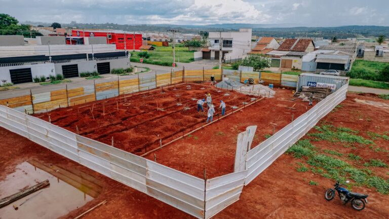 SEMASC inicia o ano com obra do novo  CRAS em Senador Canedo