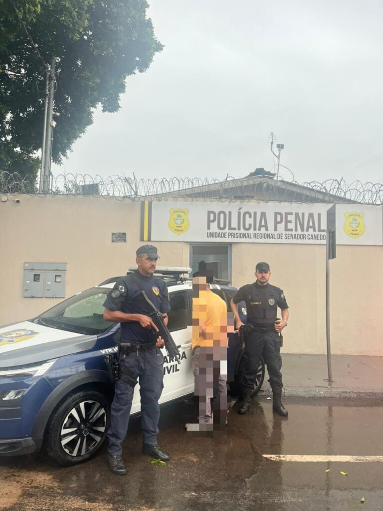 Integração entre  GCM e ALI/SSP resulta na prisão de foragido da justiça em Senador Canedo