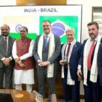 Brasil e Índia discutem cooperação agrícola e estimam US$ 20 bilhões em comércio até 2030