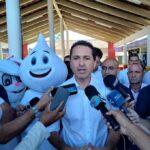 Leandro  Vilela  abre campanha de vacinação nas escolas e Cmeis de Aparecida de Goiânia