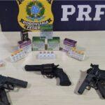 Homem é preso com anabolizantes e canetas emagrecedoras irregulares e arma de fogo em Catalão