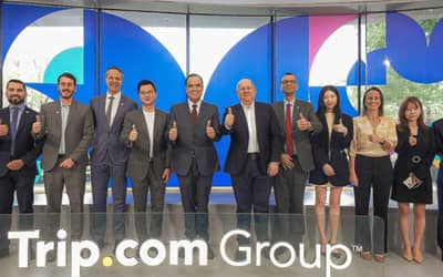 Ministro do Turismo articula parceria com gigante CTrip, em Xangai, para atrair mais turistas chineses ao Brasil