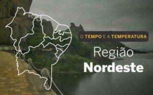 O TEMPO E A TEMPERATURA: Nordeste terá chuva isolada no litoral e calor no interior nesta quarta-feira (20)