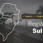 O TEMPO E A TEMPERATURA: chuvas continuam no Paraná nesta sexta-feira (15)